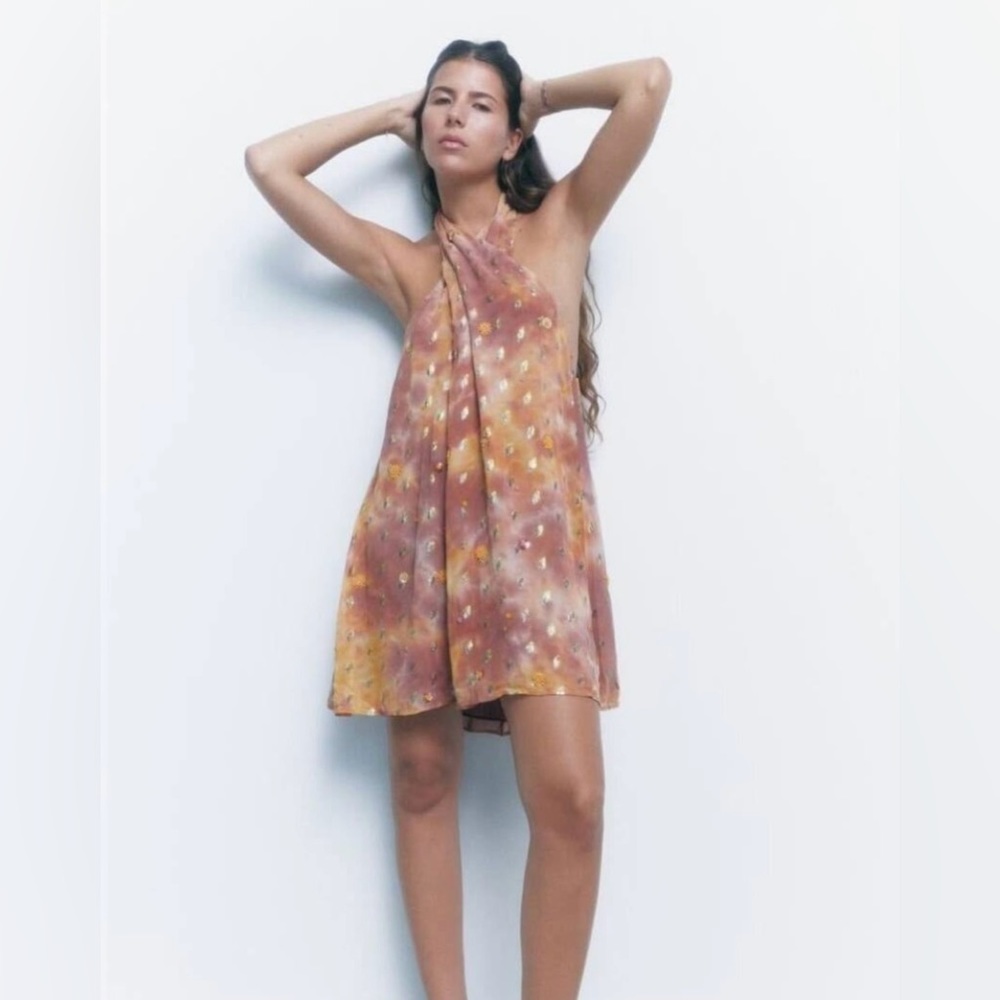 Zara Limited Edition Tie Dye Dress / New with Tags